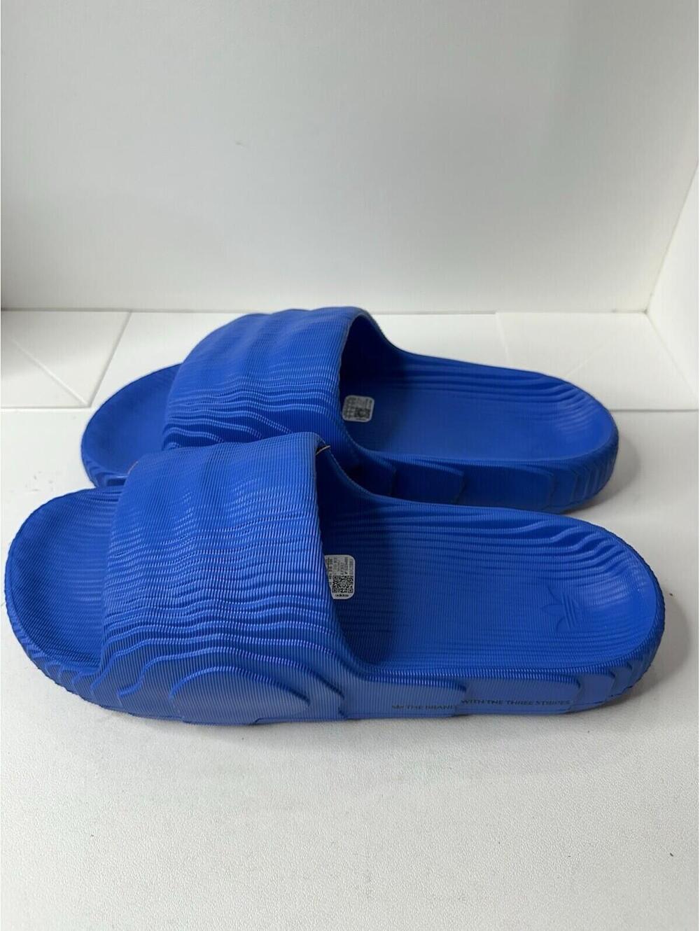 Adidas Adilette 22 slides BLUBIR/BLUBIR/CBLACK Men’s Size 13 BNIB